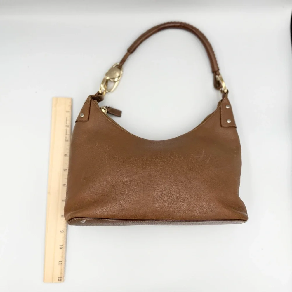 Gucci Brown Leather Shoulder Bag (pelove) - Picture 11 of 11